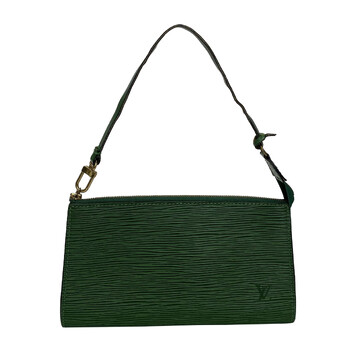 Bolsa Louis Vuitton Pochette Acessories Epi Verde