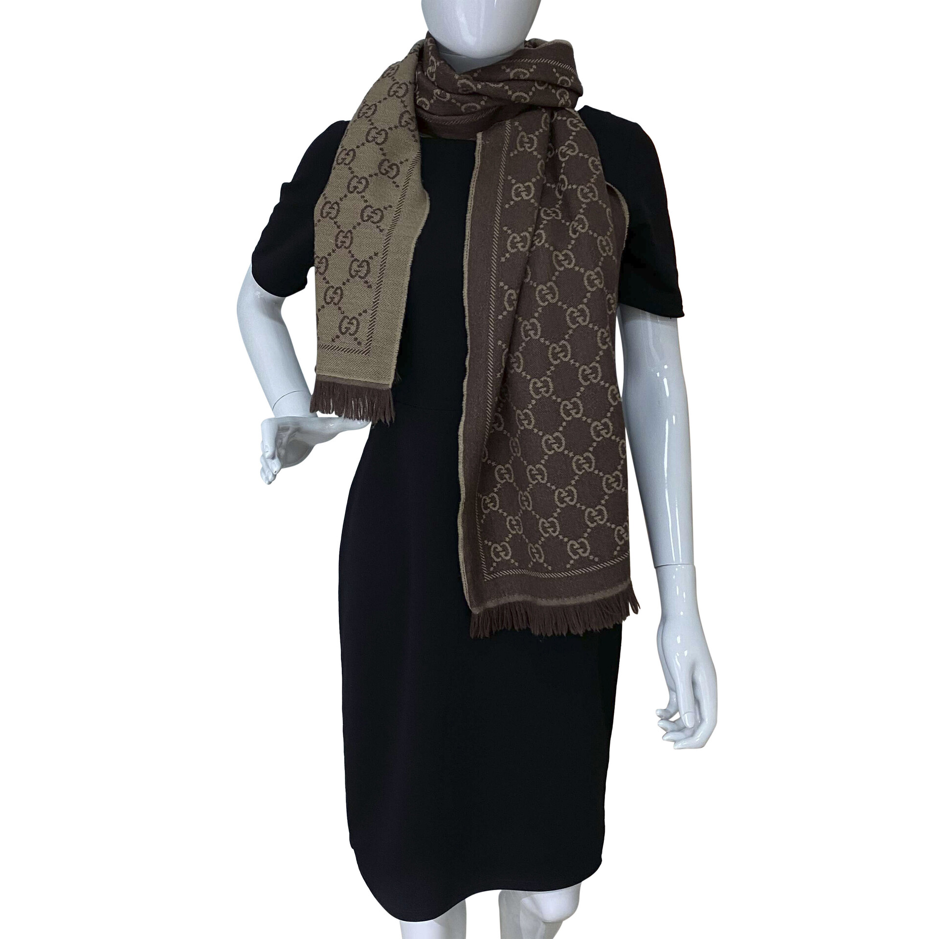 Pashmina Gucci Monograma