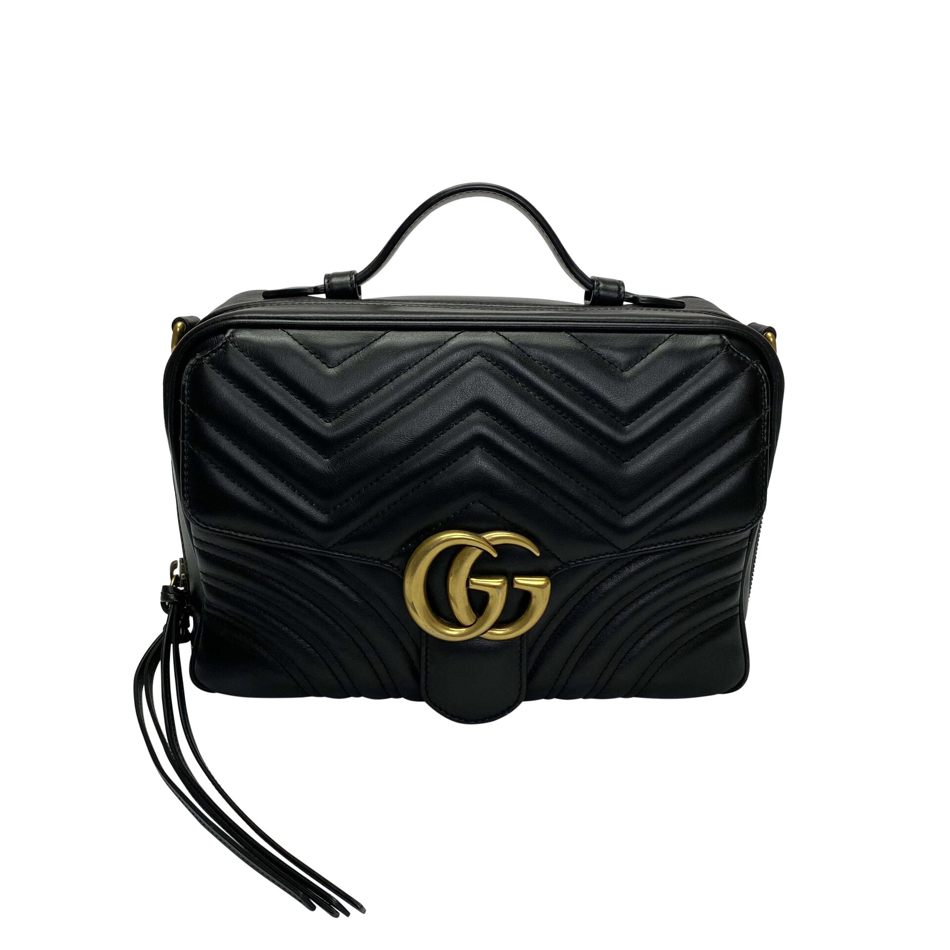 Bolsa Gucci GG Marmont Preta