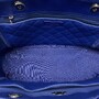 Bolsa Chanel CC Box Shopping Tote Azul