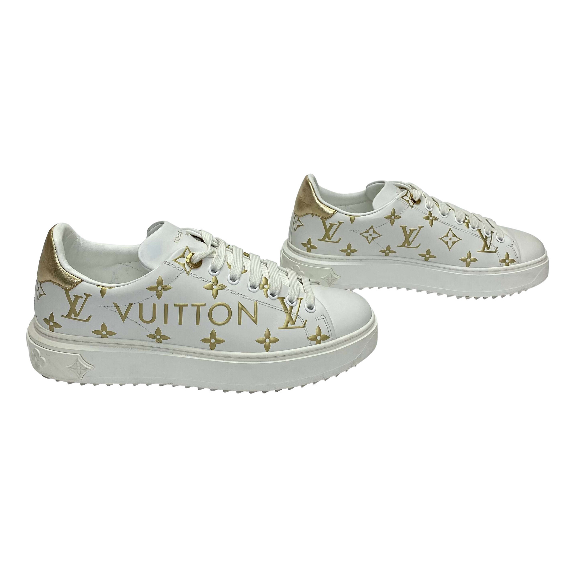 Tênis Louis Vuitton Sneaker Time Out Branco