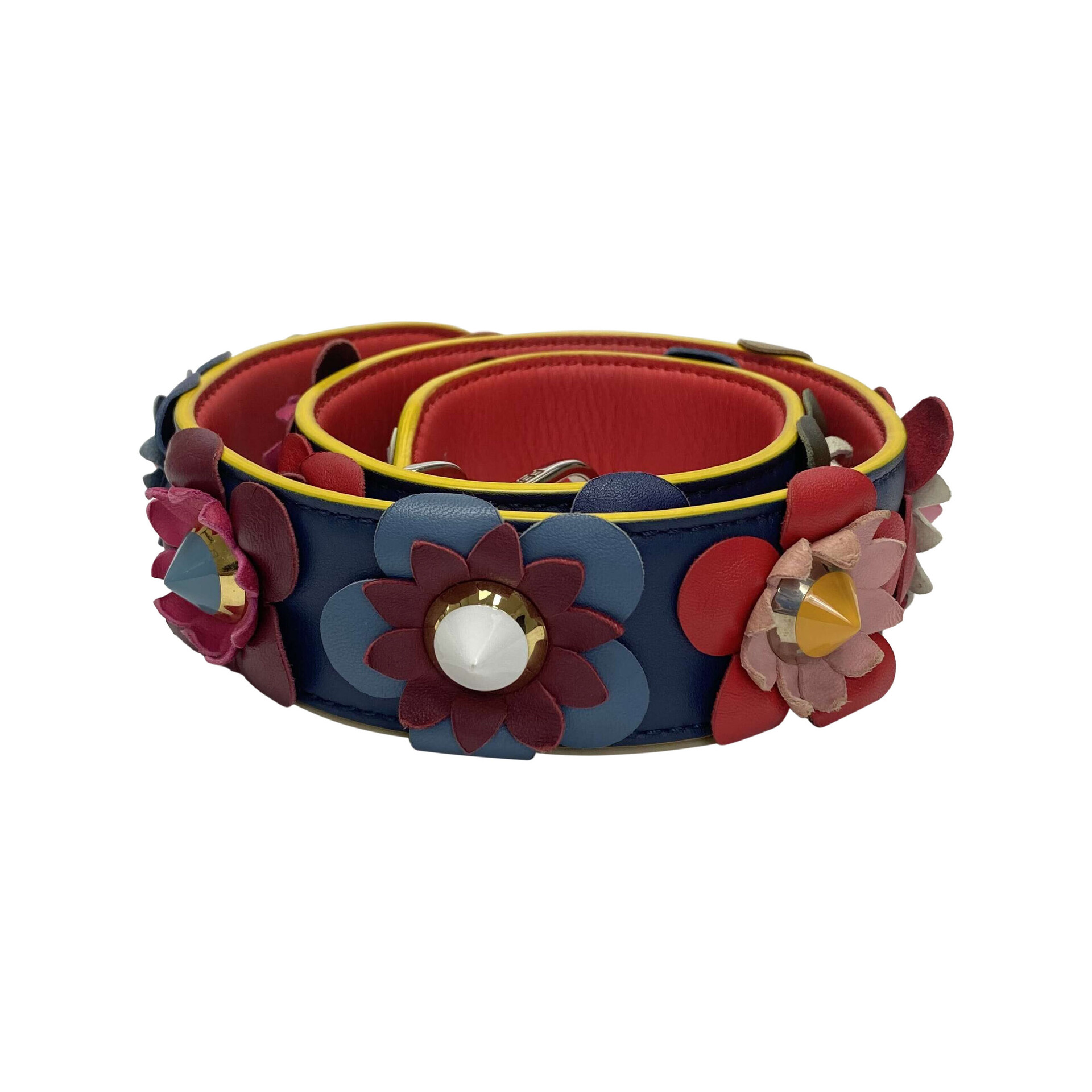 Alça Fendi Strap You Floral Multicolor