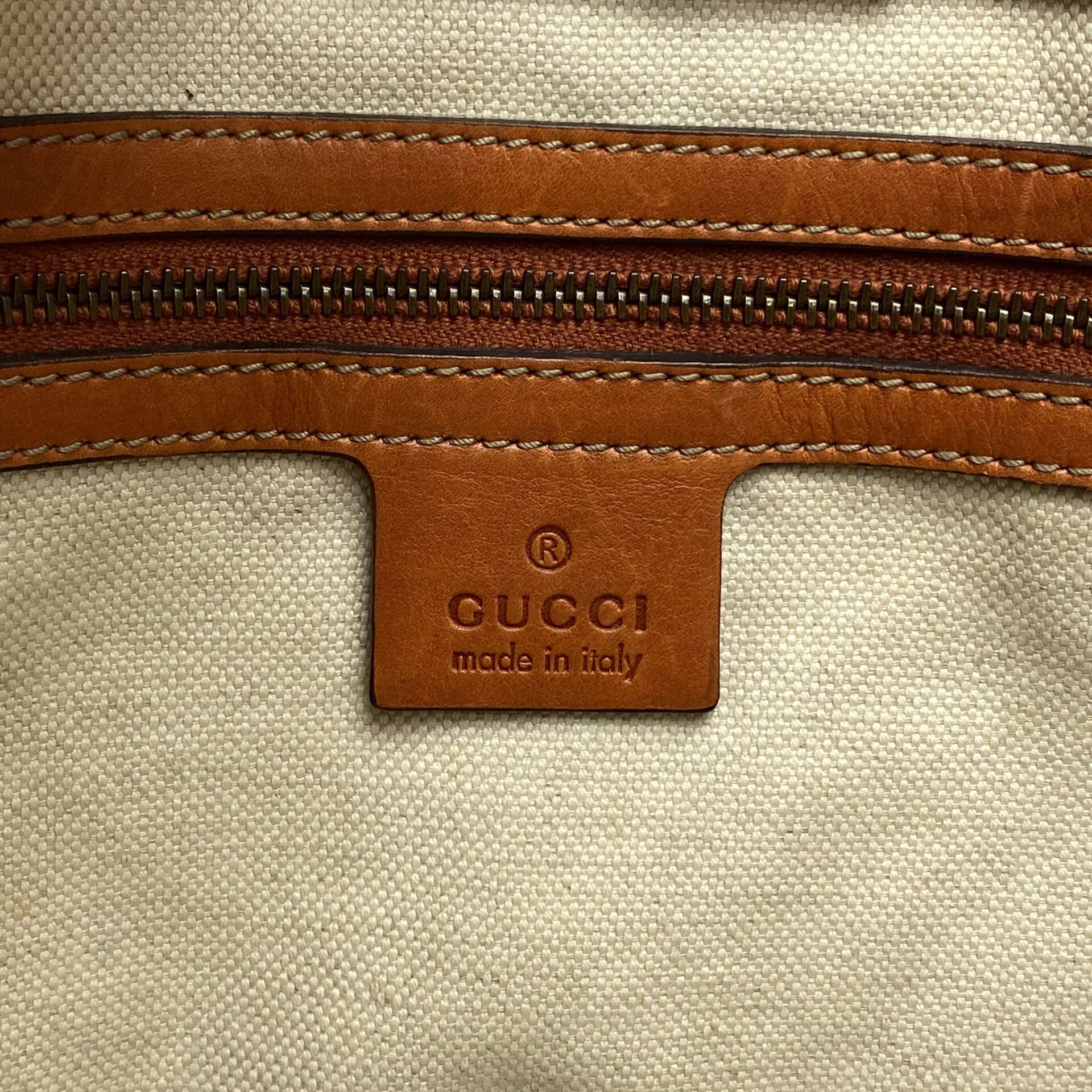 Bolsa Gucci GG Running Tote Laranja