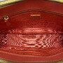 Bolsa Prada Galleria Couro Saffiano Coral