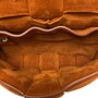 Bolsa Bottega Veneta Cassette Camurça Laranja