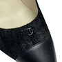 Scarpin Chanel Suede Preto