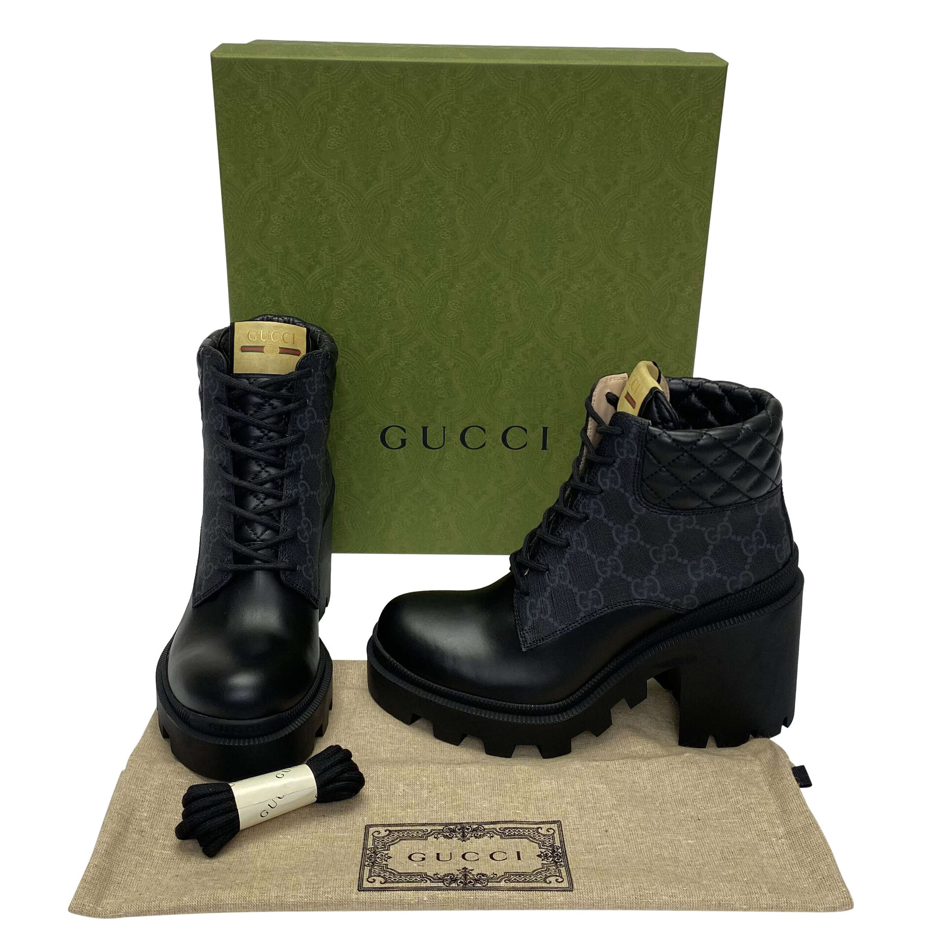 Bota Gucci GG Supreme Combat