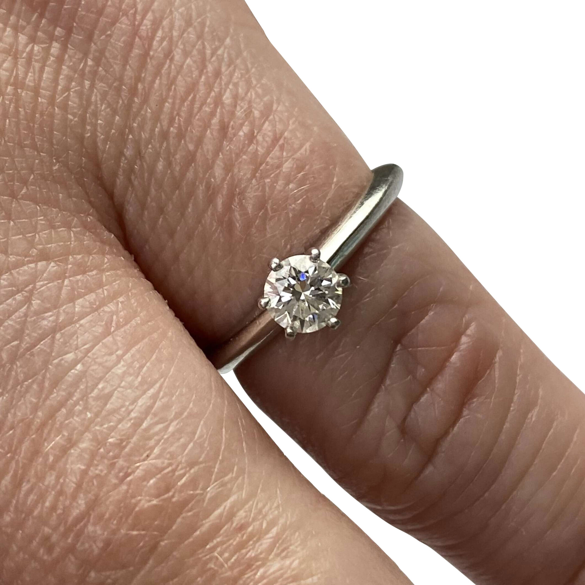 Anel Tiffany & Co. Solitário - 0.31 ct