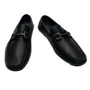 Mocassim Salvatore Ferragamo Couro Preto