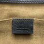 Bolsa Gucci Padlock Mini Canvas GG Couro Preto