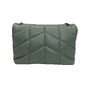 Bolsa Saint Laurent Puffer Verde Small