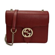 Bolsa Gucci Interlocking Vermelha