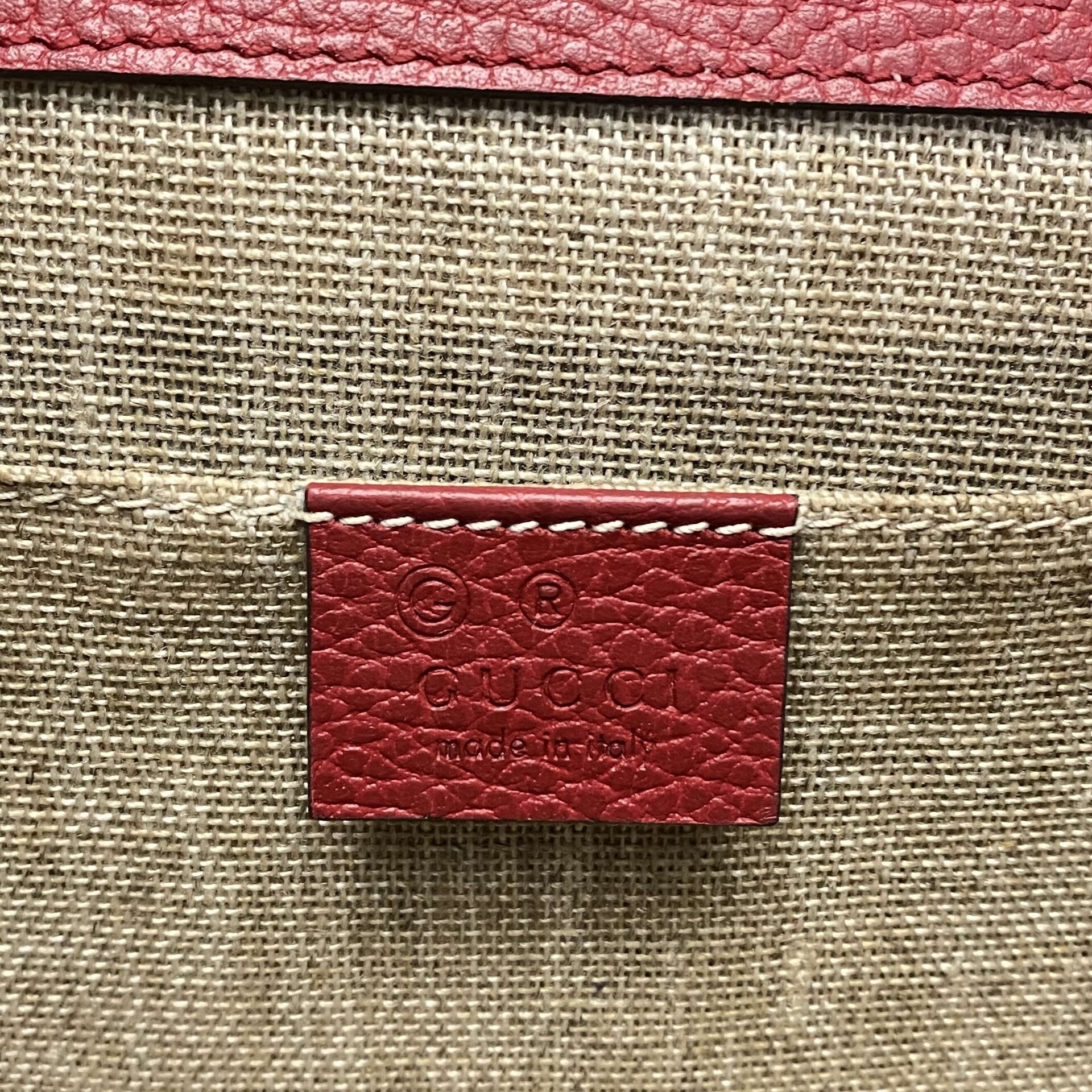 Bolsa Gucci Interlocking Vermelha