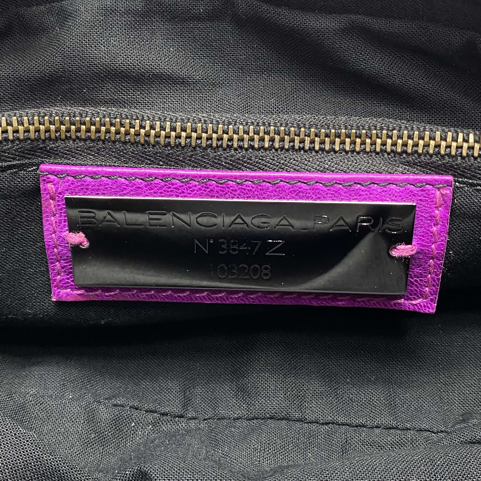 Bolsa Balenciaga Classic City Roxa