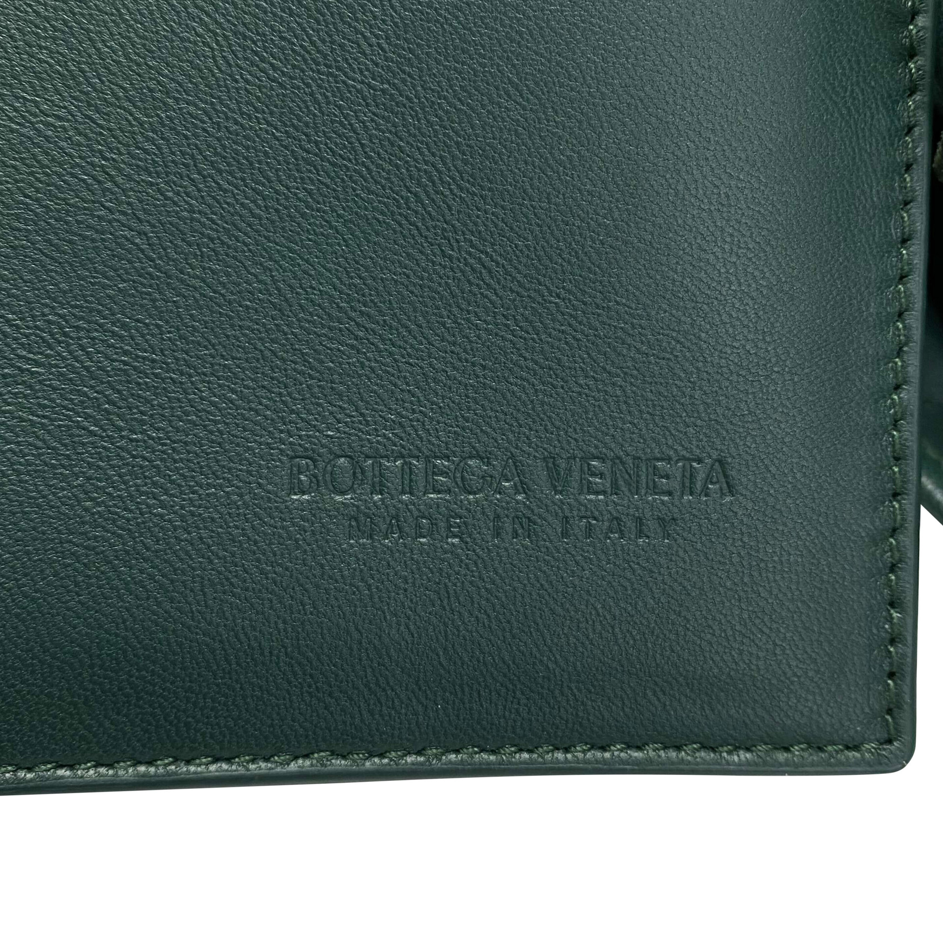 Bolsa Bottega Veneta Sardine Intrecciato Verde