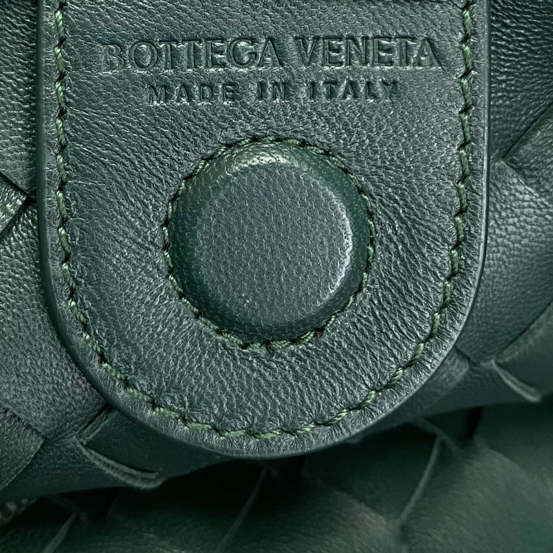 Bolsa Bottega Veneta Sardine Intrecciato Verde