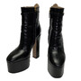 Bota Valentino Garavani Couro Preto