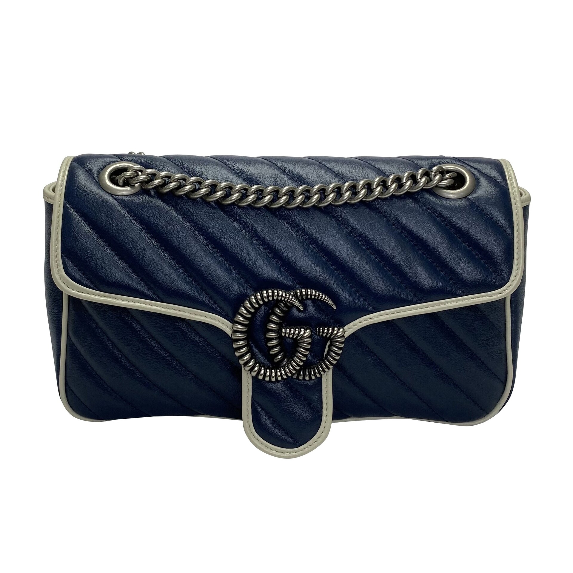 Bolsa Gucci GG Marmont Navy