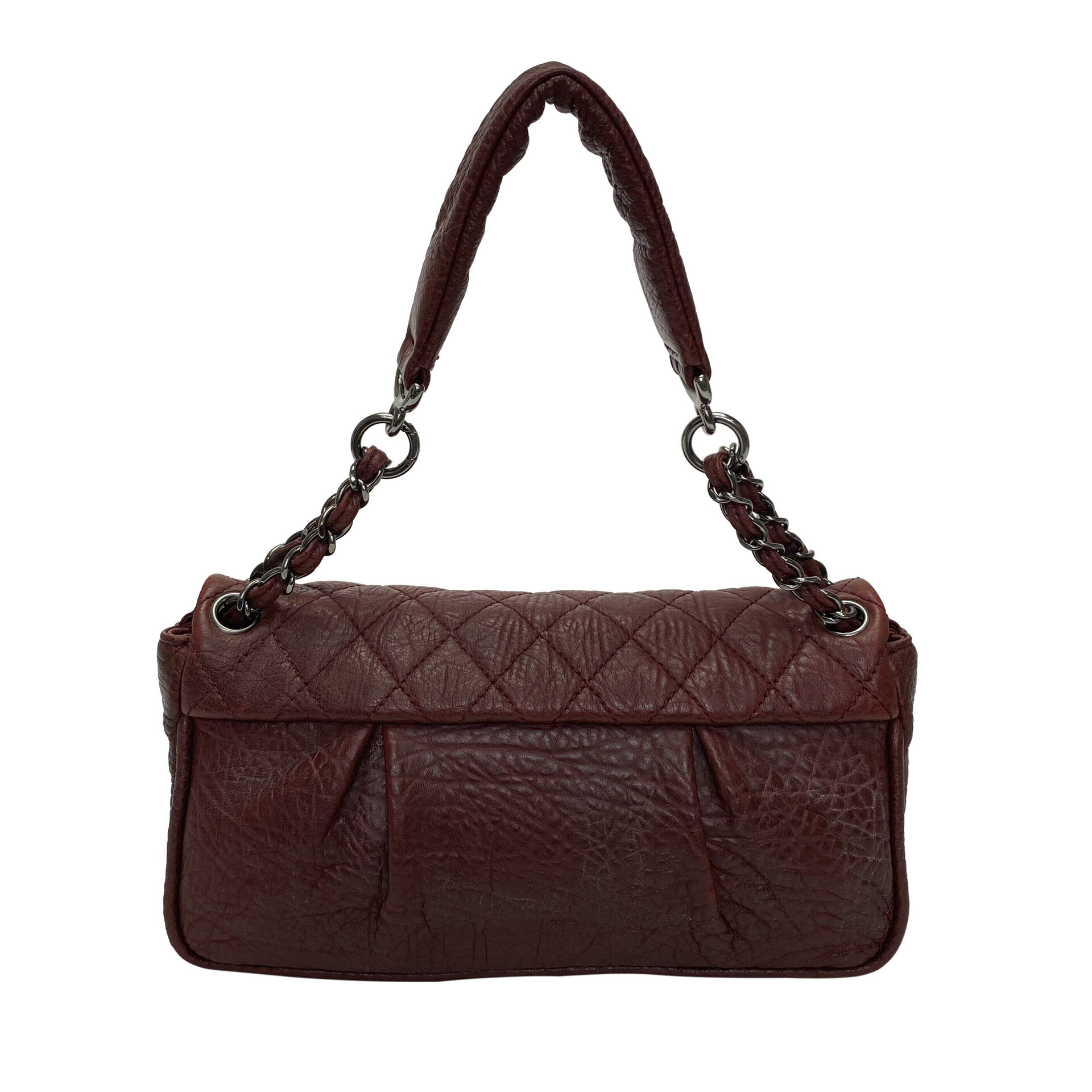 Bolsa Chanel Classic Flap Vinho