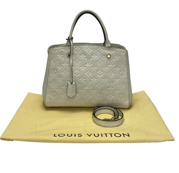 Bolsa Louis Vuitton Montaigne Branca