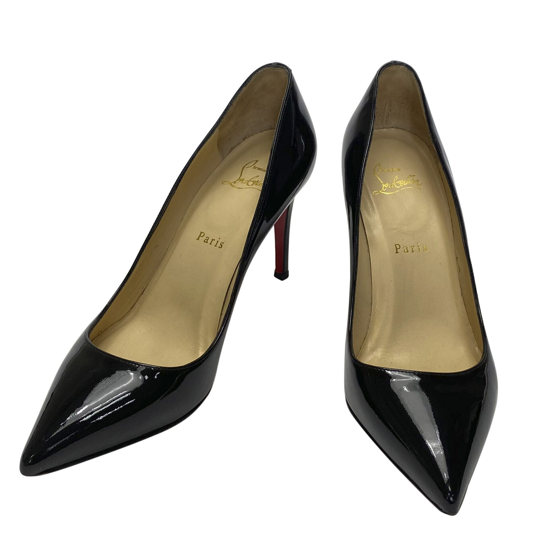 Scarpin Christian Louboutin Verniz Preto