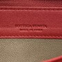 Carteira Bottega Veneta Intrecciato Vermelha