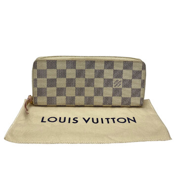 Carteira Louis Vuitton Clemence Damier Azur