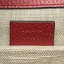 Bolsa Gucci Interlocking G Vermelha