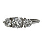 Anel Ouro Branco e Diamantes - 1.25 ct