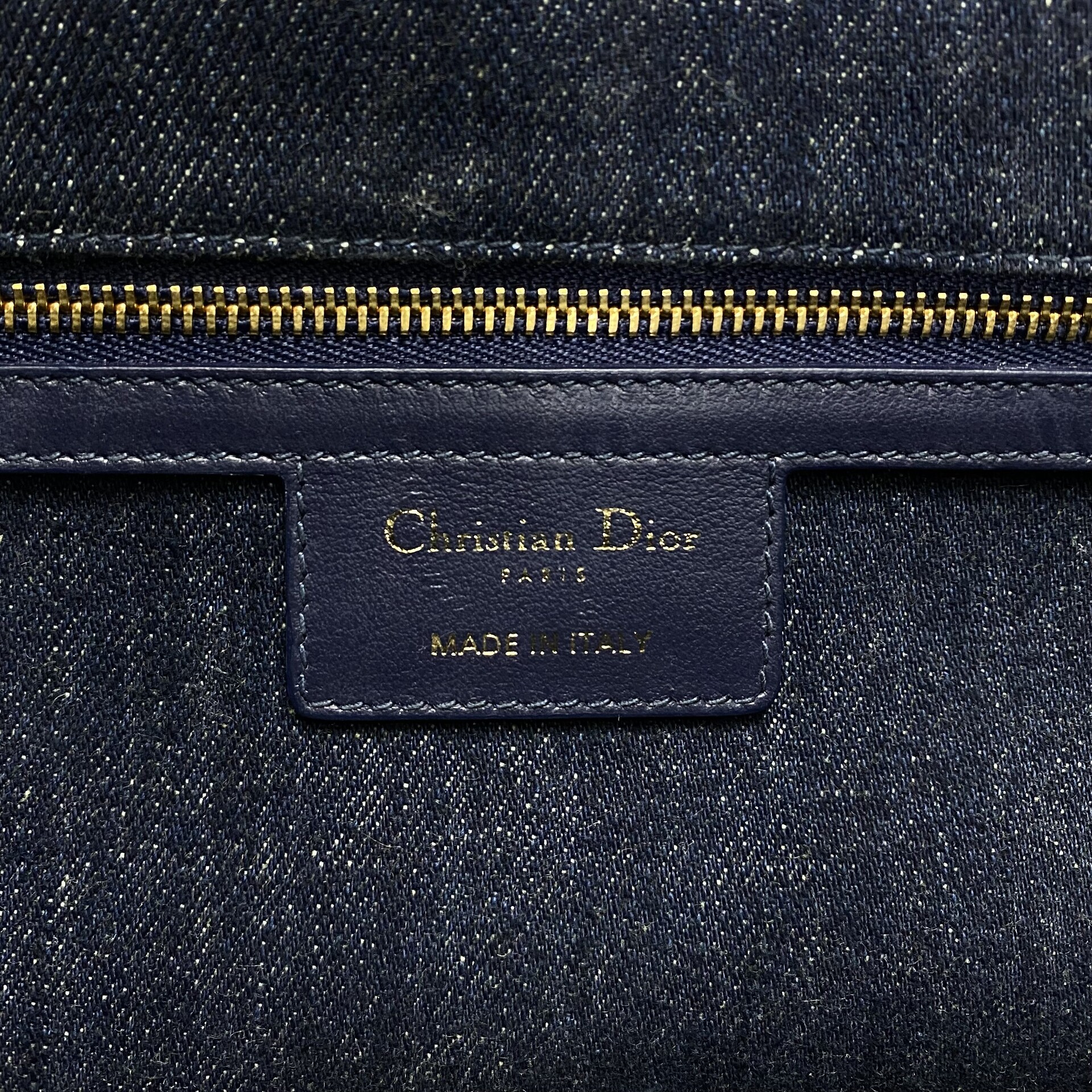 Bolsa Christian Dior Caro Blue