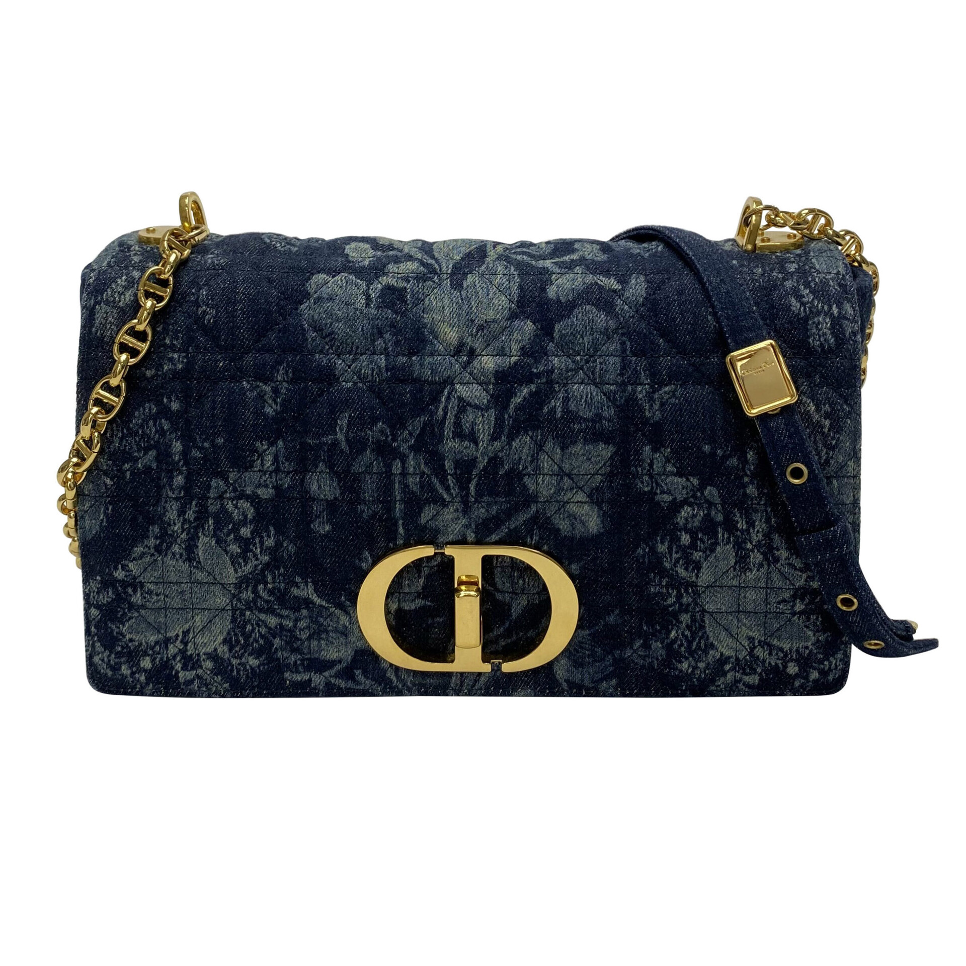 Bolsa Christian Dior Caro Blue