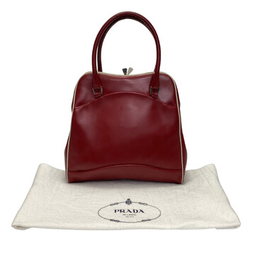 Bolsa Prada Couro Vermelho