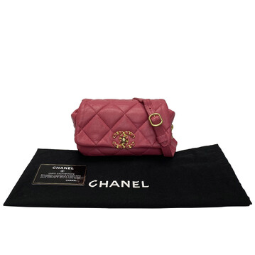 Bolsa Chanel C19 Weist Bag Rosa