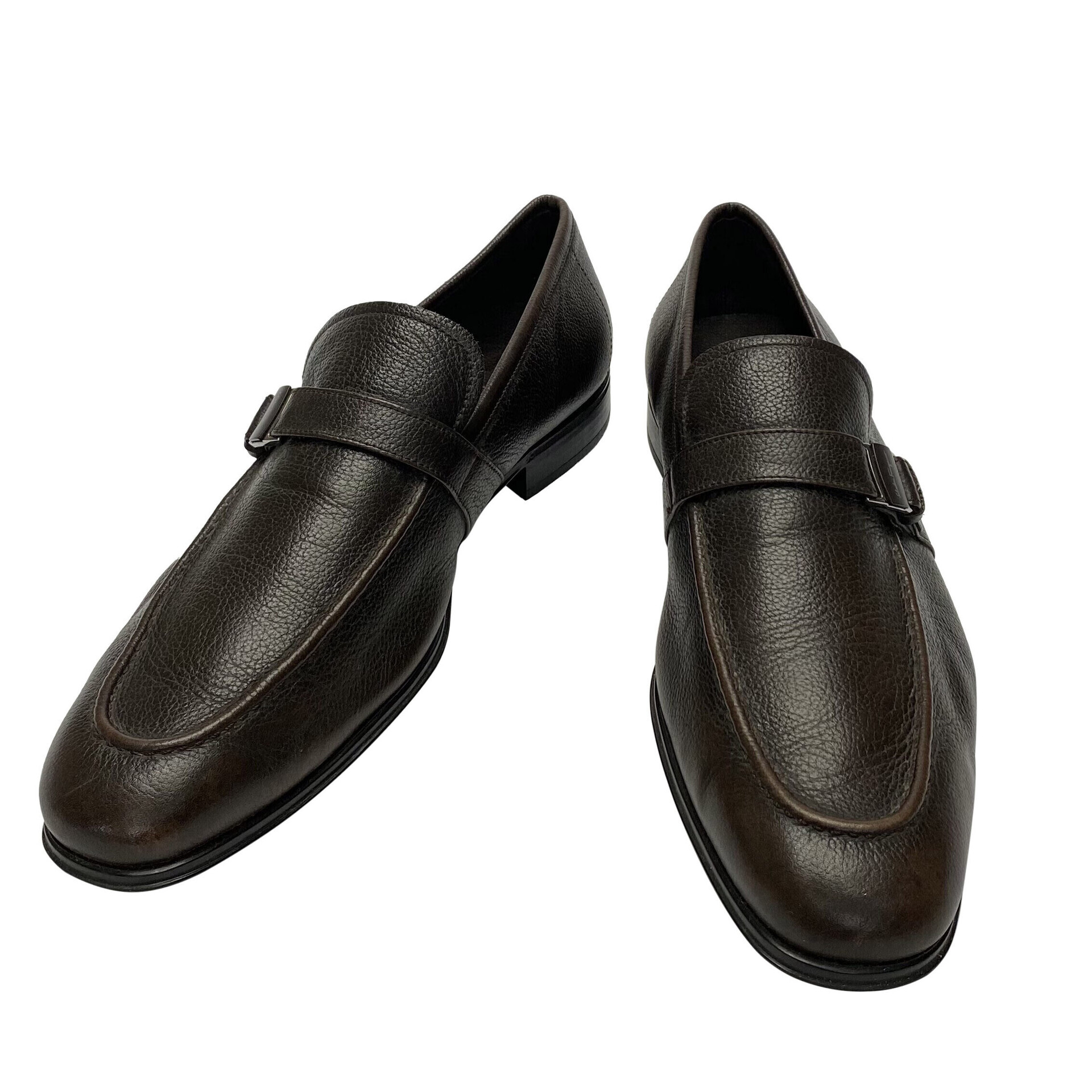 Mocassim Salvatore Ferragamo Marrom