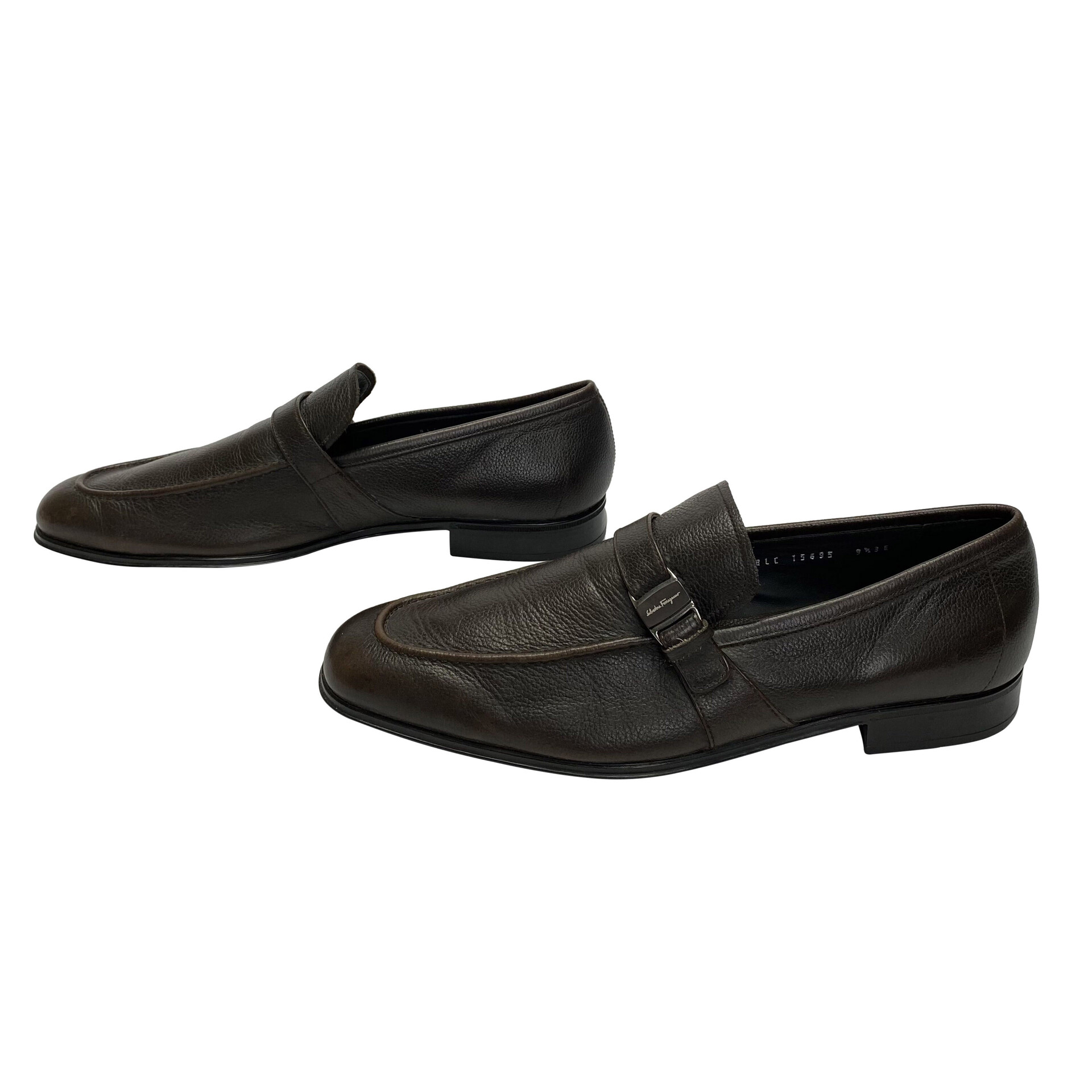 Mocassim Salvatore Ferragamo Marrom