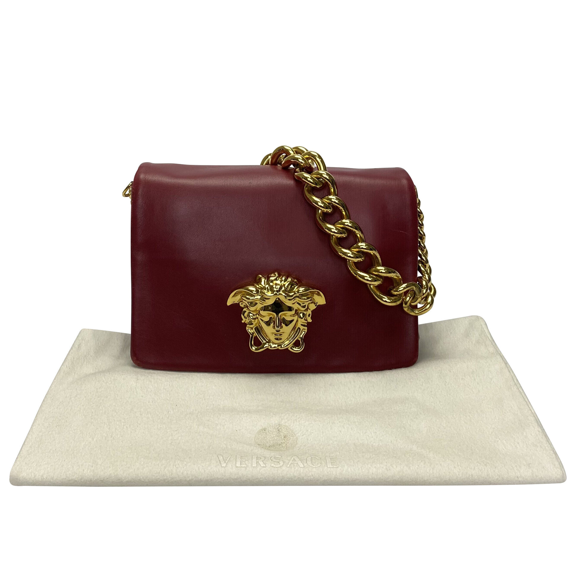 Bolsa Versace Palazzo Sultan Vermelha