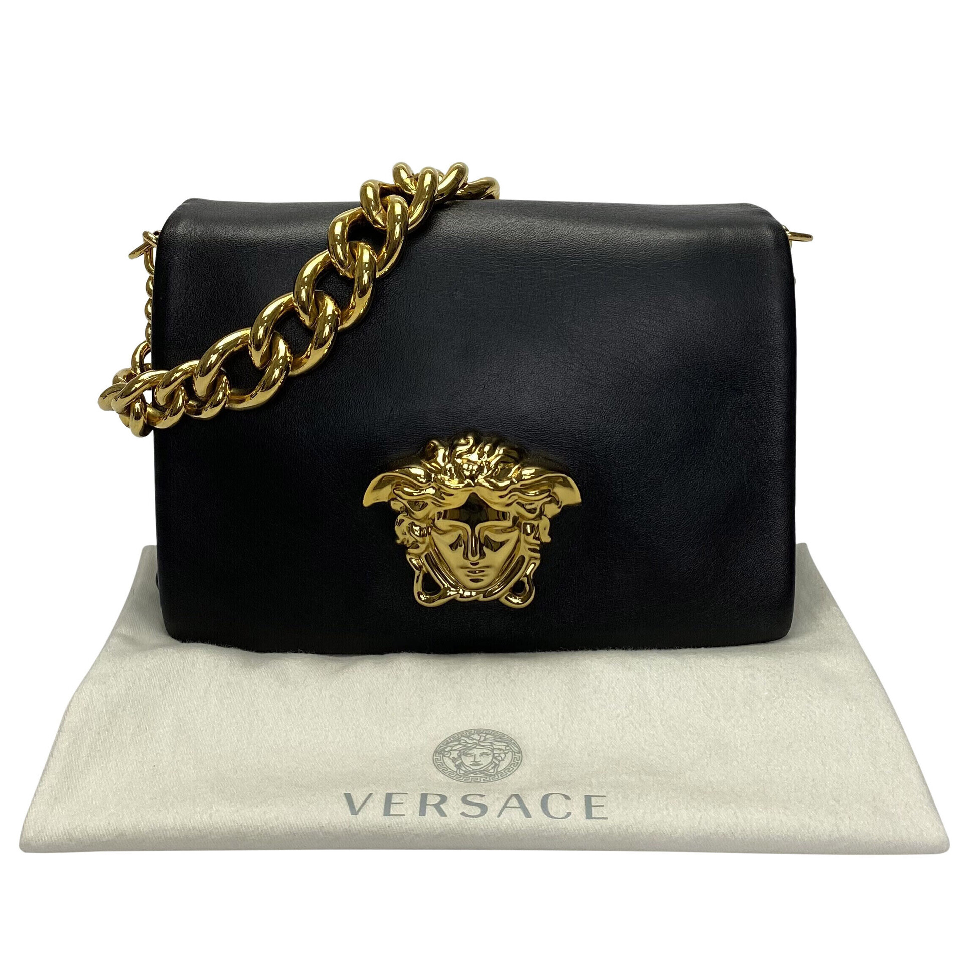 Bolsa Versace Palazzo Sultan Preta