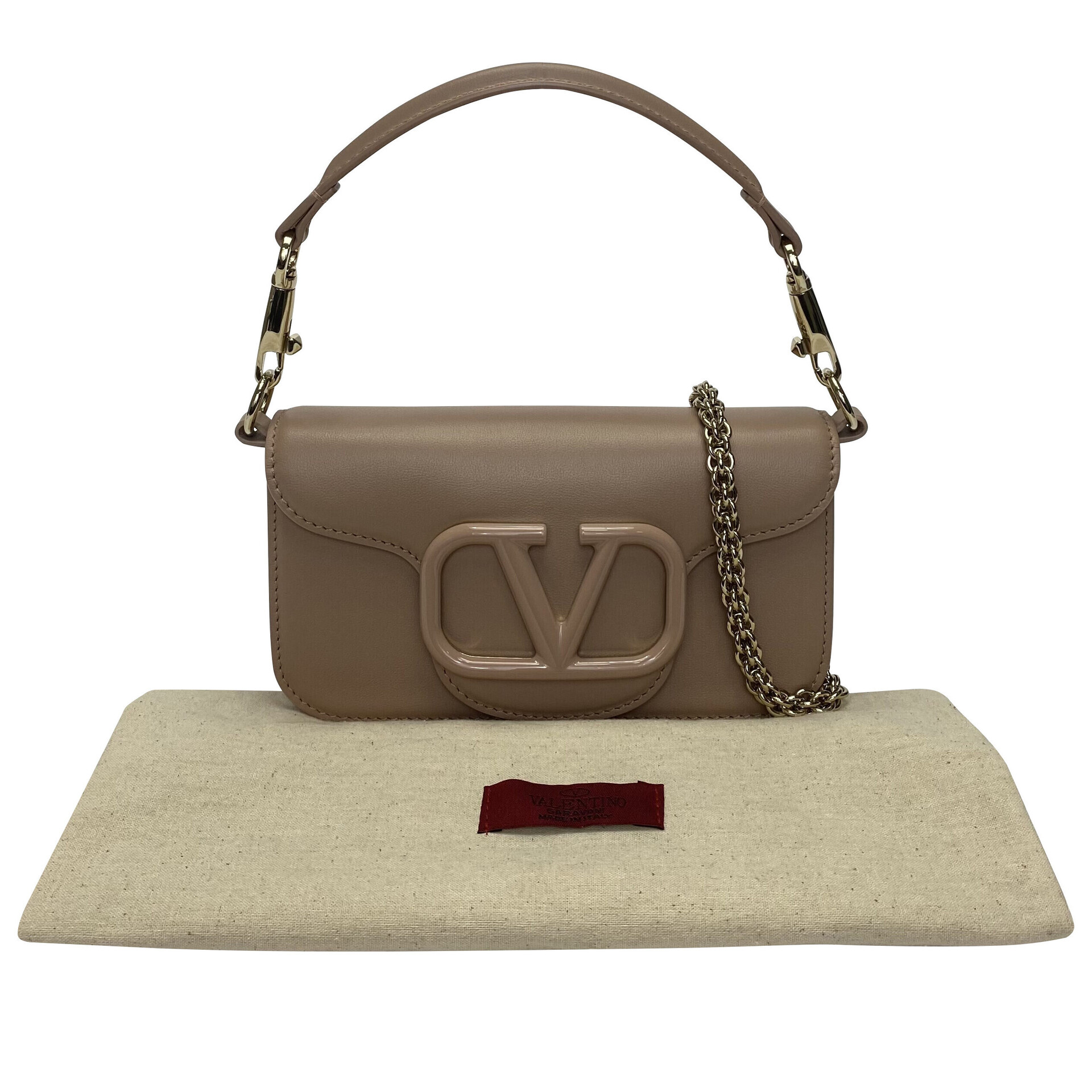 Bolsa Valentino Garavani Locò Tiracolo Nude