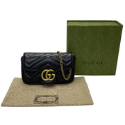 Bolsa Gucci Super Mini Preta