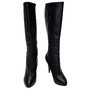 Bota Christian Louboutin Couro Preta