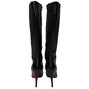 Bota Christian Louboutin Couro Preta