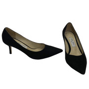 Scarpin Jimmy Choo Camurça Preto