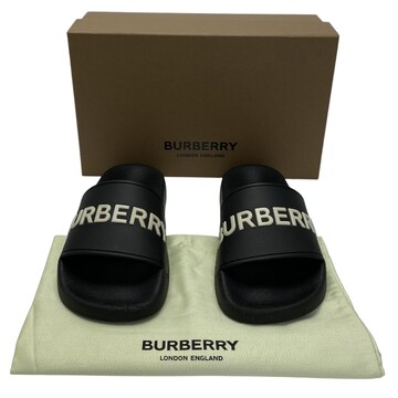 Slide Burberry Preto