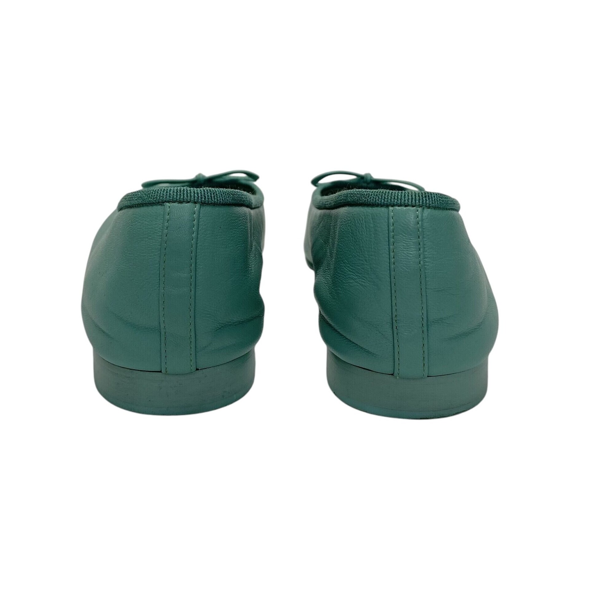 Sapatilha Chanel Verde Água
