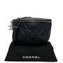 Pochete Chanel Couro Preto