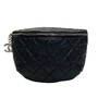 Pochete Chanel Couro Preto