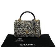 Bolsa Chanel Coco Handle Tweed