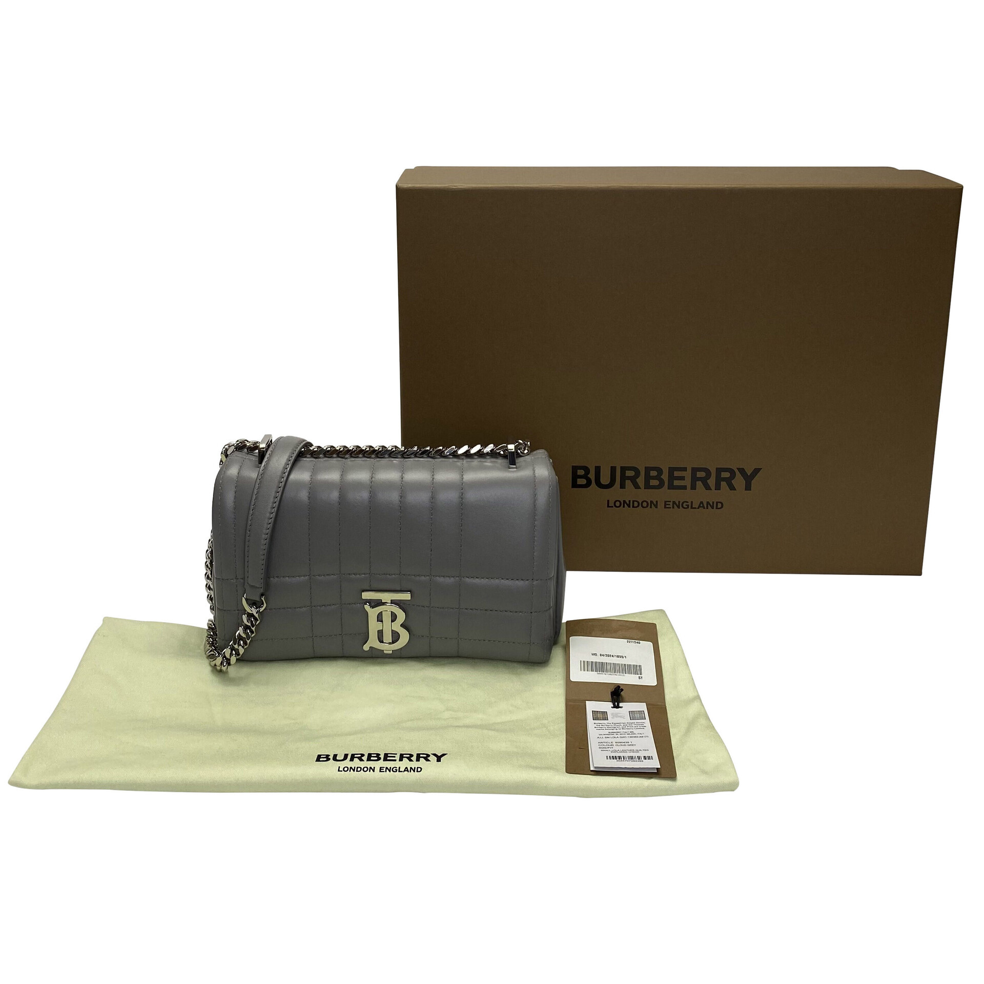 Bolsa Burberry Lola Cinza