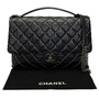 Bolsa Chanel Chevron Preta