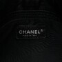 Bolsa Chanel Flap Bag Large Black Crinkled Leather